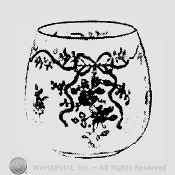 Glass pattern: Romance; cigarette holder.