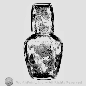 Glass pattern: Rogene; vase.