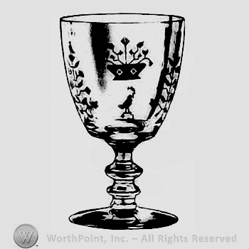 Glass pattern: Sampler; goblet.