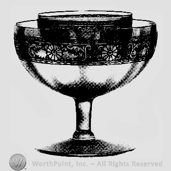 Glass pattern: Seville; fruit bowl.