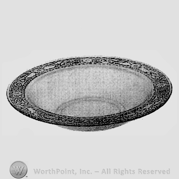 Glass pattern: Seville; plate.