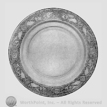 Glass pattern: Seville; plate.