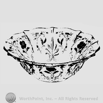 Glass pattern: Shirley; bowl.