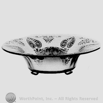 Glass pattern: Trojan; bowl.