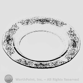 Glass pattern: Verona; plate.