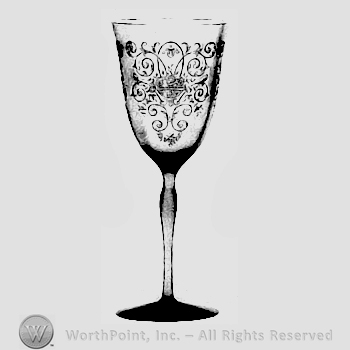 Glass pattern: Verona; goblet.