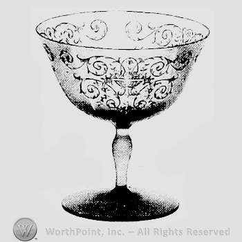 Glass pattern: Verona; goblet.