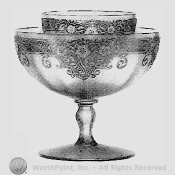 Glass pattern: Vesper; bowl.