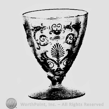 Glass pattern: Versailles; goblet.