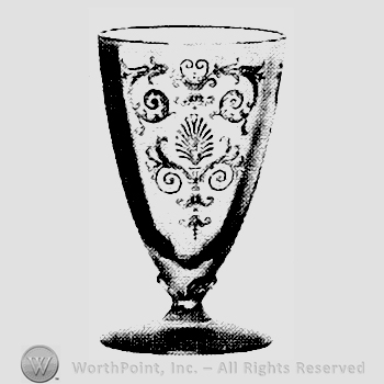Glass pattern: Versailles; water vase.