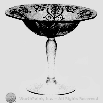 Glass pattern: Versailles; comport.