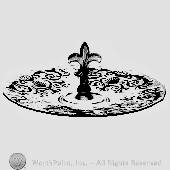 Glass pattern: Versailles; cake plate.
