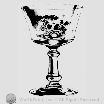 Glass pattern: Willow; champagne.