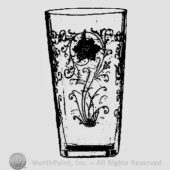 Glass pattern: Woodland; tumbler.