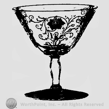 Glass pattern: Woodland; tumbler.