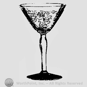 Glass pattern: Woodland; tumbler.
