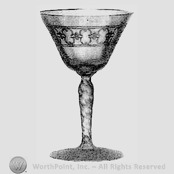 Glass pattern: Spartan; cocktail.