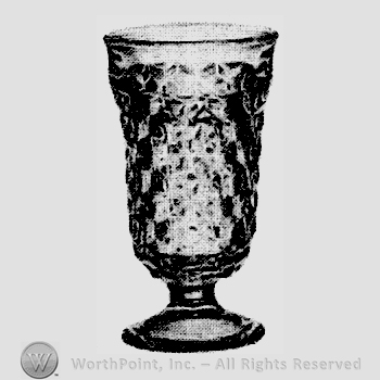 Glass pattern: American; tumbler.