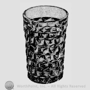 Glass pattern: American; tumbler.