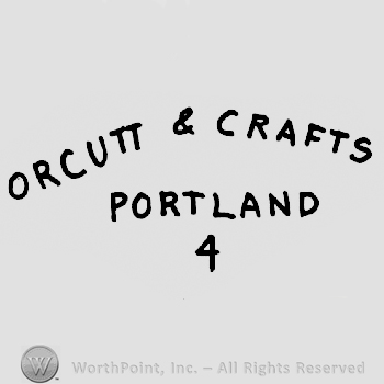Orcutt & Crafts written above Portland written above 4
