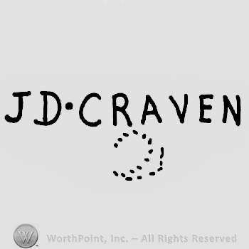 J D Craven written above a 2 made from a doted line