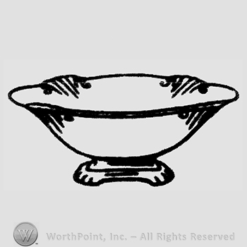 Glass pattern: Hugh; bowl.