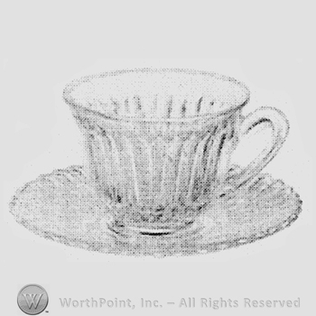 Glass pattern: Radiance; cup.