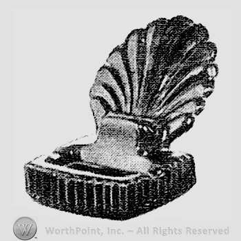Glass pattern: No. 2538; card holder.