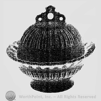 Glass pattern: No. 2675; preserve & cover.