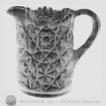 Glass pattern: No. 1704; ice jug.