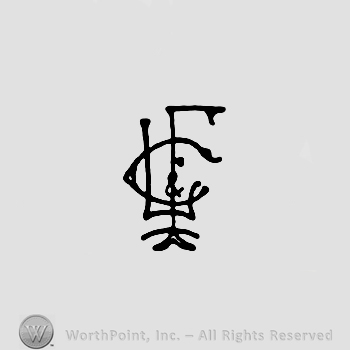 Uppercase letters C, L and F entwined.