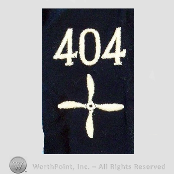 WWI Enlisted Squadron Patch : 404th Air Service Enlisted Squadron Patch.