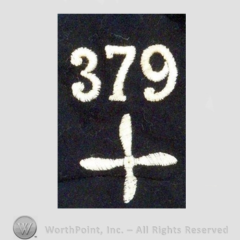 WWI Enlisted Squadron Patch : 379th Air Service Enlisted Squadron Patch.