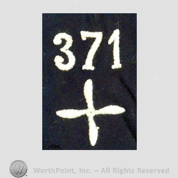 WWI Enlisted Squadron Patch : 371st Air Service Enlisted Squadron Patch.