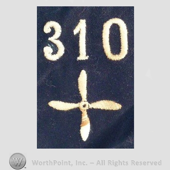 WWI Enlisted Squadron Patch : 310th Air Service Enlisted Squadron Patch.