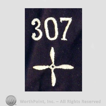 WWI Enlisted Squadron Patch : 307th Air Service Enlisted Squadron Patch.