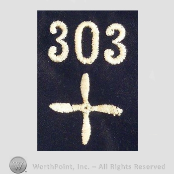 WWI Enlisted Squadron Patch : 303rd Air Service Enlisted Squadron Patch.