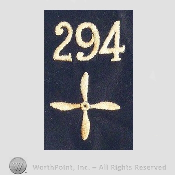 WWI Enlisted Squadron Patch : 294th Air Service Enlisted Squadron Patch.