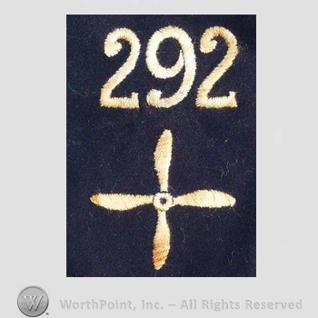 WWI Enlisted Squadron Patch : 292nd Aero Squadron Enlisted Squadron Patch.