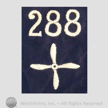 WWI Enlisted Squadron Patch : 288th Air Service Enlisted Squadron Patch.