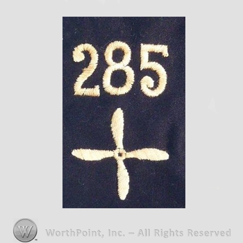 WWI Enlisted Squadron Patch : 285th Air Service Enlisted Squadron Patch.