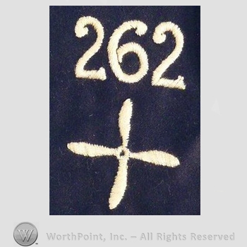 WWI Enlisted Squadron Patch : 262nd Air Service Enlisted Squadron Patch.