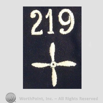 WWI Enlisted Squadron Patch : 219th Air Service Enlisted Squadron Patch.