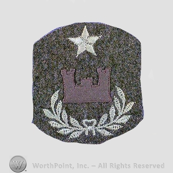 WWI Chevrons : Senior Master Engineer Wool Chevron.