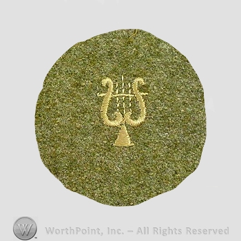 WWI Chevrons : WWI Army Musician Wool Chevron.