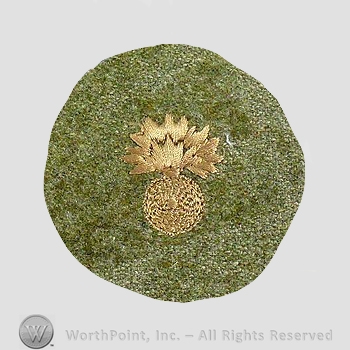 WWI Chevrons : WWI Ordnance Corps Private First Class Wool Chevron.