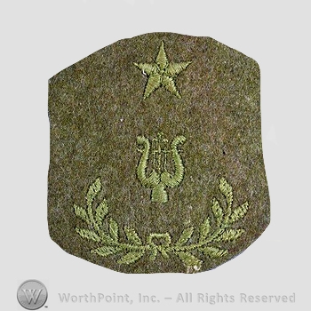 WWI Chevrons : Army Band Leader Chevron.