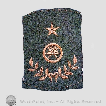 WWI Chevrons : Motor Transport Corps Quartermaster Sgt Sr. Grade .