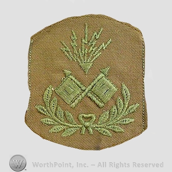 WWI Chevrons : Master Signal Electrician Chevron.