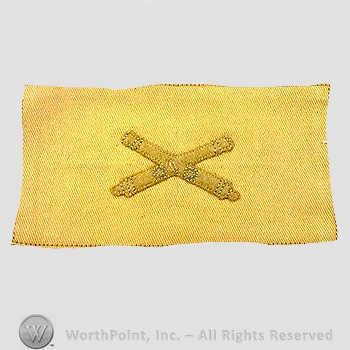 WWI Chevrons : Gun Commander Chevron.